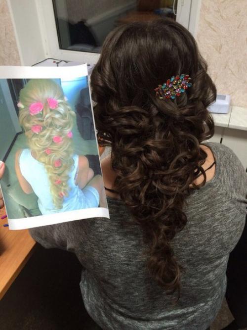 Всем привет?  Обучение по курсу Свадебные и Вечерние Прически прошла. 01