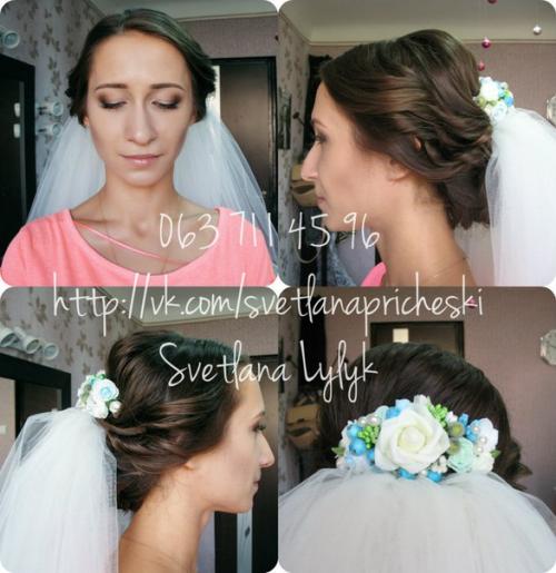 Такая прическа идеально подойдет для образа невесты. 03