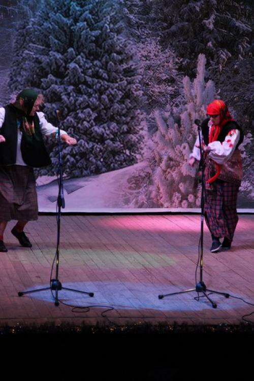 7 января провели юмористический новогодний концерт с улыбкой в новый год! 03