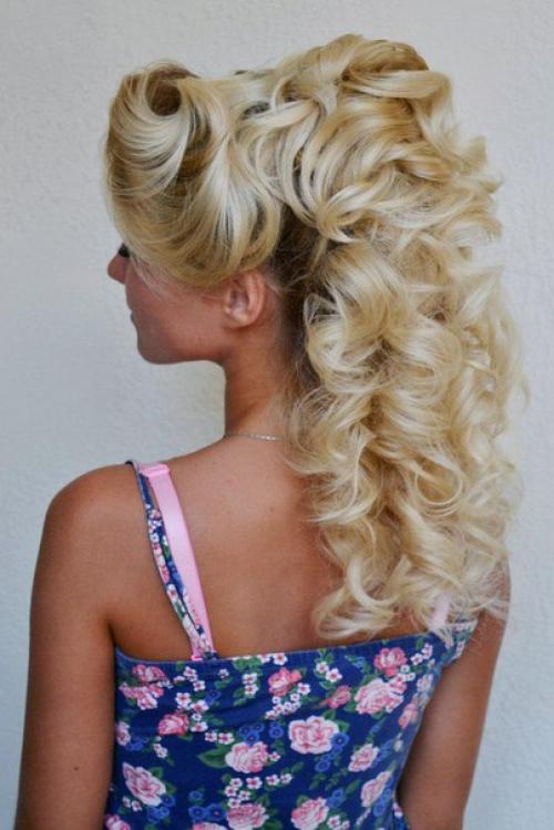 Локоны из средних и длинных волос 500;. 01