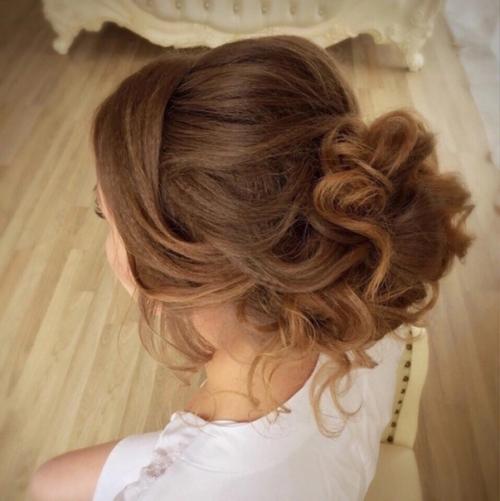 Свадебный макияж и причёска. 01