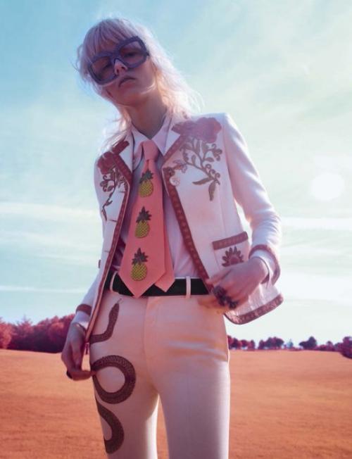 So Cool: Марьян йонкман в фотосессии сольве сундсбо для Vogue Italia January 2016. 01