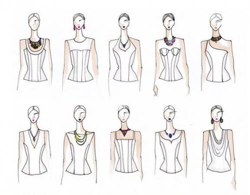 Как правильно подобрать украшения к свадебному платью? 01