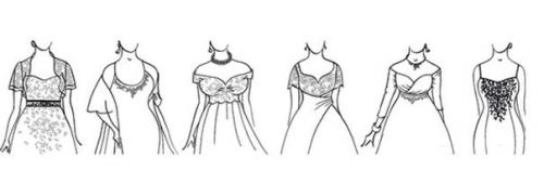 Как правильно подобрать украшения к свадебному платью? 02