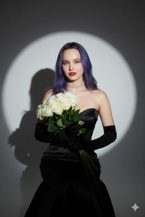 Промт:  Черты лица строго как на фото. 01