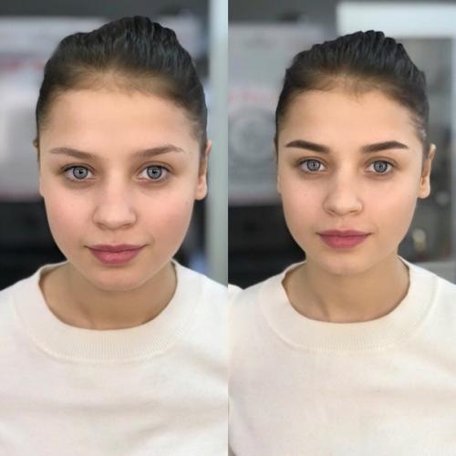 Милые красавицы!  Побалуйте себя роскошным макияжем и прической в эти прекрасные зимние денечки! 06