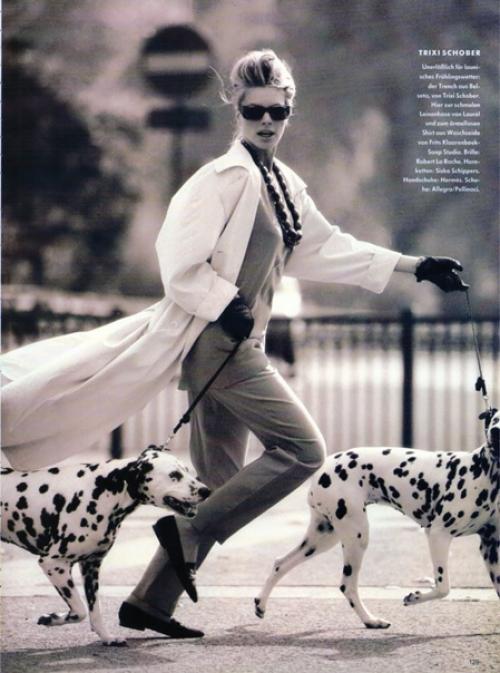 Nicht Alltaglich. Vogue Германия, январь 1990 года. 05