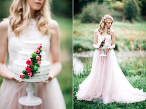 Свадебный тортик для волшебной фотосессии. 03