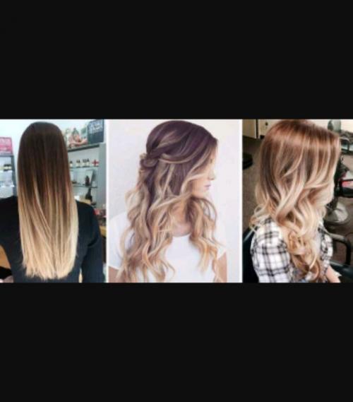 Модели?  Омбре, балаяж цена - 1000? 01