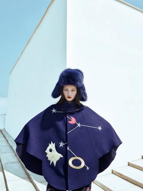 Wrap Up: сон Хы в фотосессии инь чао для Vogue China November 2015. 06