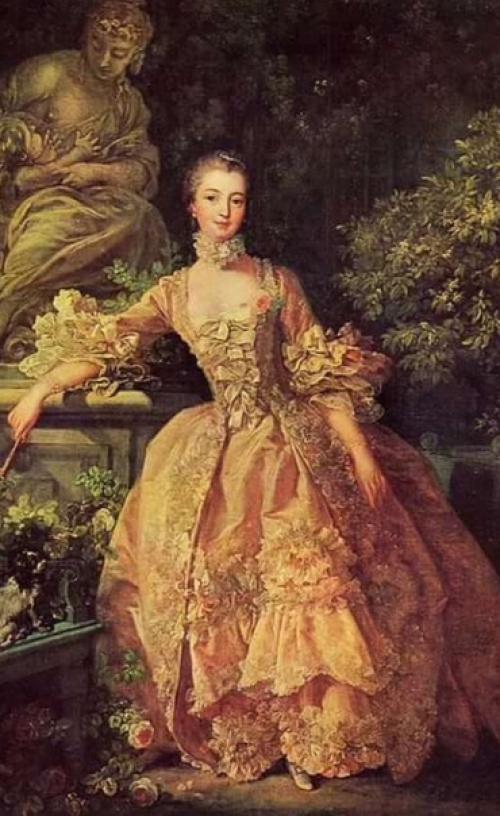 Женский костюм барокко и рококо. 06 Женский костюм барокко и рококо. 06