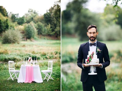 Свадебный тортик для волшебной фотосессии. 04