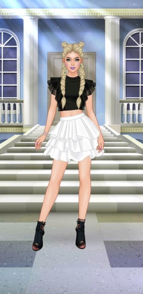 Я установила в свой смартфон две игрушки, в которых можно выбирать одежду и комбинировать её между собой, создавая свой любимый образ. 02