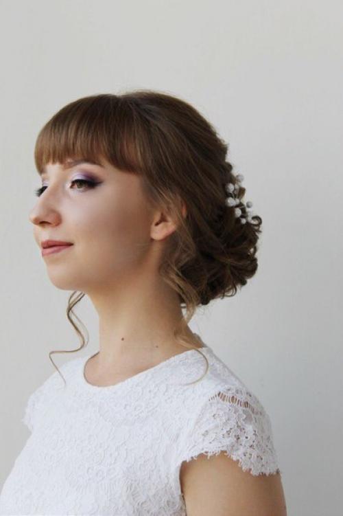 Прически любой сложности, укладка, косы, свадебные прически, локоны, макияж, оформление бровей - всё, к вашим услугам? 04