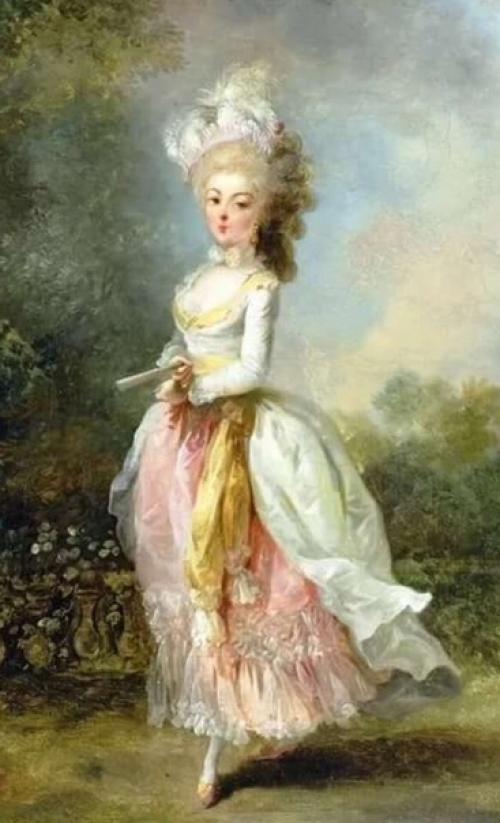 Женский костюм барокко и рококо. 09 Женский костюм барокко и рококо. 09