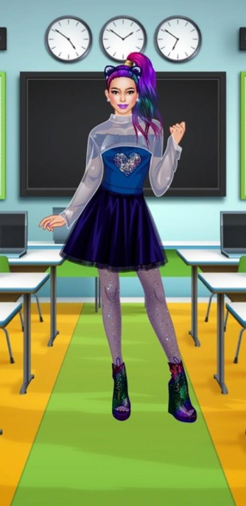 Я установила в свой смартфон две игрушки, в которых можно выбирать одежду и комбинировать её между собой, создавая свой любимый образ. 06