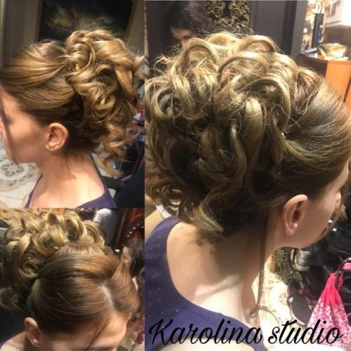 Милые дамы?  Karolina Studio будет рада подарить вам образ на любое торжество. 01