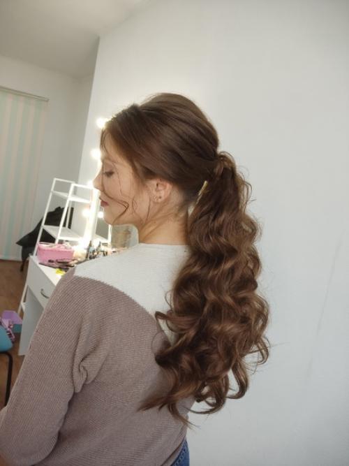 Как красиво и быстро уложить длинные волосы? 02 Как красиво и быстро уложить длинные волосы? 02