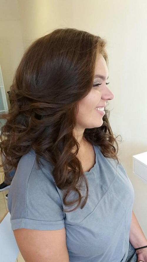 Новогодние образы?   Локоны+ макияж от 1300 р. 06