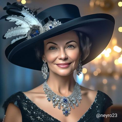 Женщина светского общества бальзаковского возраста - это элегантная дама, которая обладает красотой, изяществом и грацией. 01