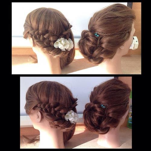 Прически на основе локонов. 05