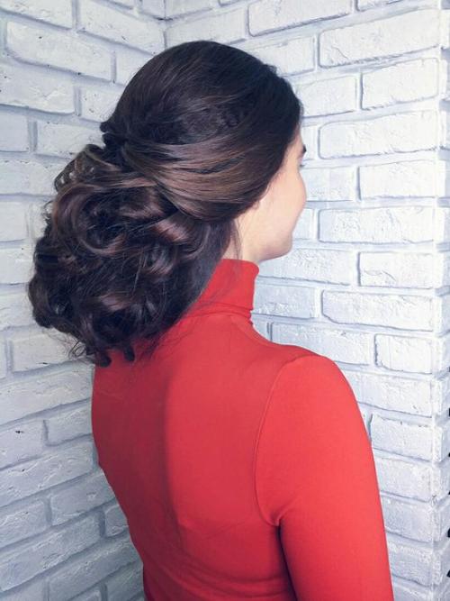 Вот такие нежные и романтические прически наши ученицы делают? 02