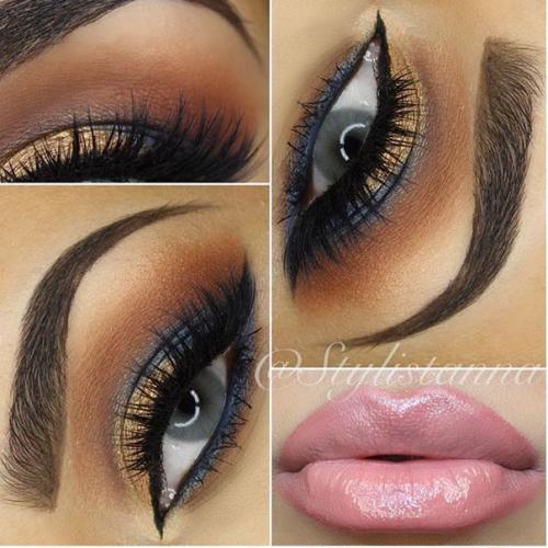 Варианты укладок и визажа на новый год! 04