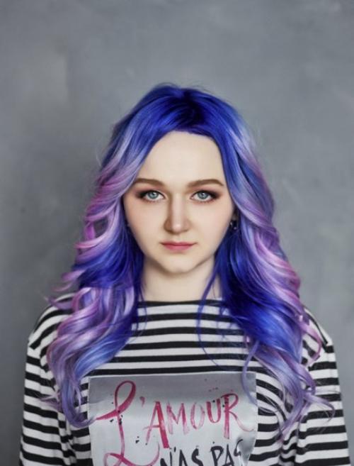 Требуется 5 моделей на яркое окрашивание. 01