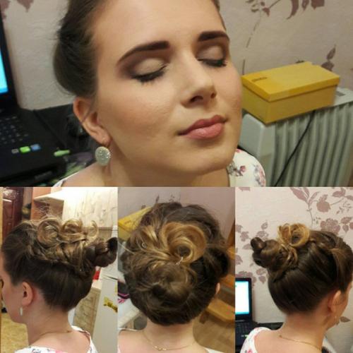 Я могу создать вам необыкновенный образ с помощью прически и макияжа. 04