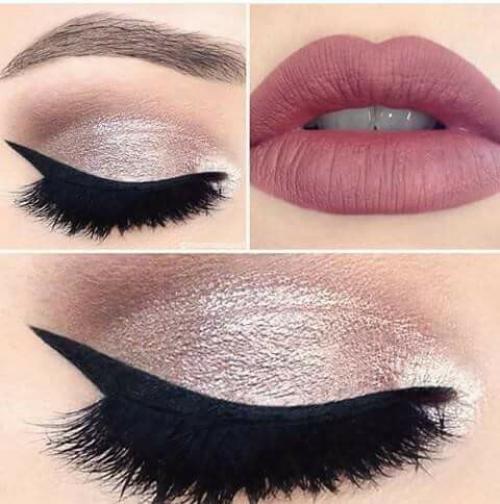 Макияж в новогоднюю ночь. 05