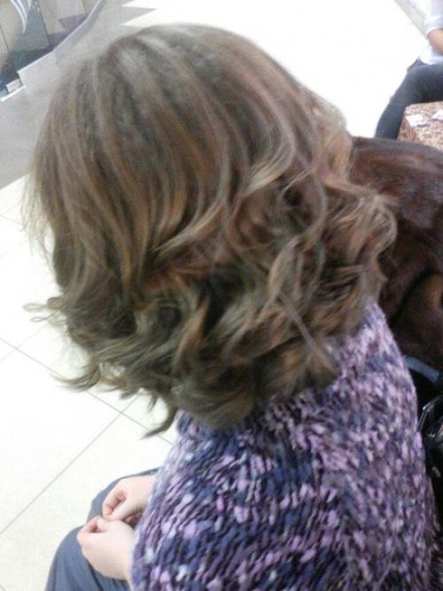 Прически на основе локонов. 04