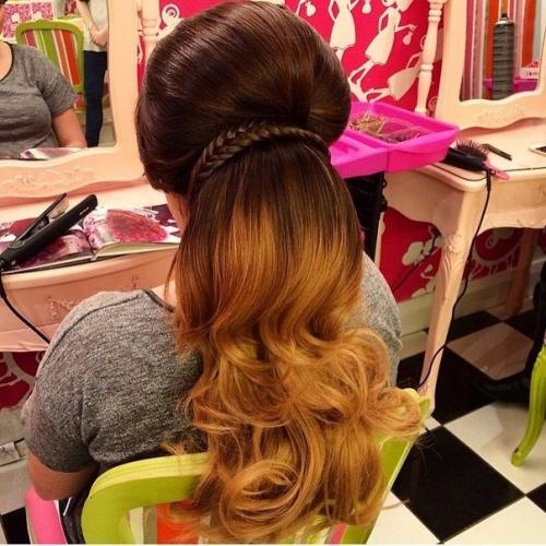 Варианты укладок и визажа на новый год! 03