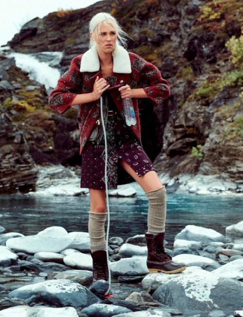 Милоу ван гроссен в фотосессии пола беллаарта для Vogue Netherlands January/February 2016. 02