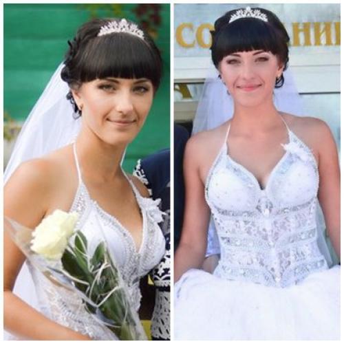 Предлагаю вам:  Свадебные прически и макияж. 06