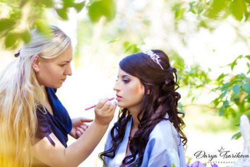 Предлагаю вам:  Свадебные прически и макияж. 04