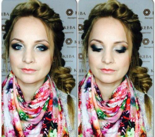 Дорогие девушки?  Записывайтесь на макияж - прическу до 8 марта цены ниже? 04