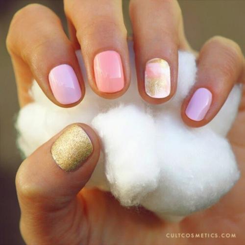 15 идей для маникюра на коротких ногтях. 04