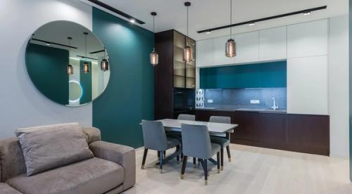 6 интерьеров, в которых дизайнеры заменили картины зеркалами (и это красиво). 01