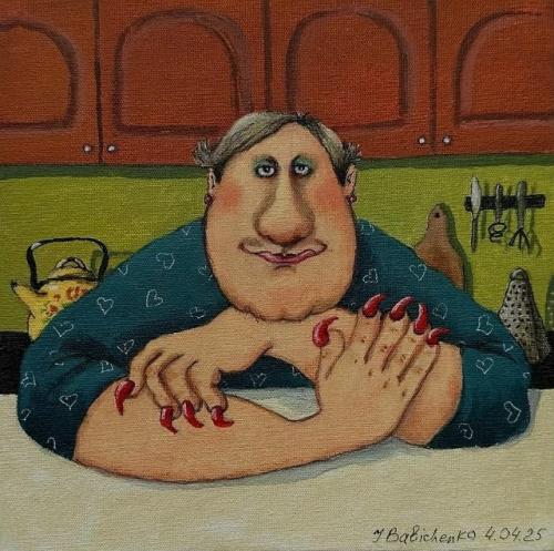 В одесском салоне красоты. 
