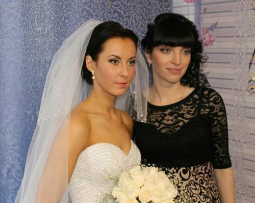 Прическа и макияж - неотъемлемая часть наряда невесты. 01