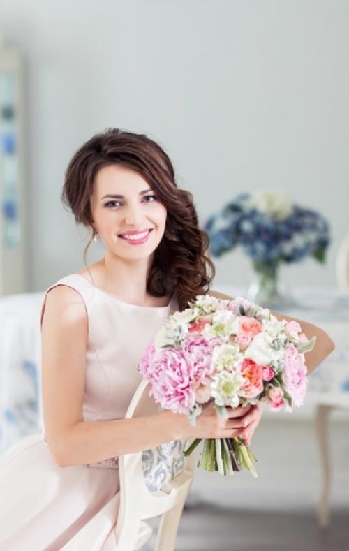 Обворожительная юля.  У юли нежнейший макияж. 03