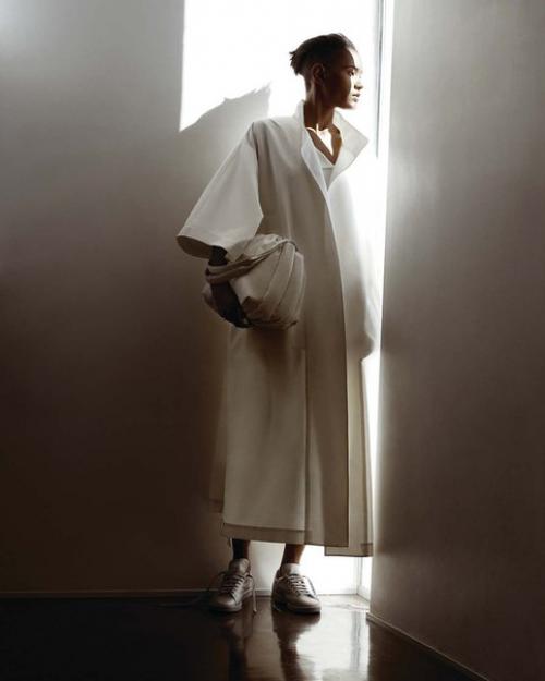 Pillow Talk: ясанни брито в фотосессии Азима хайдаряна для Elle US March 2016. 05