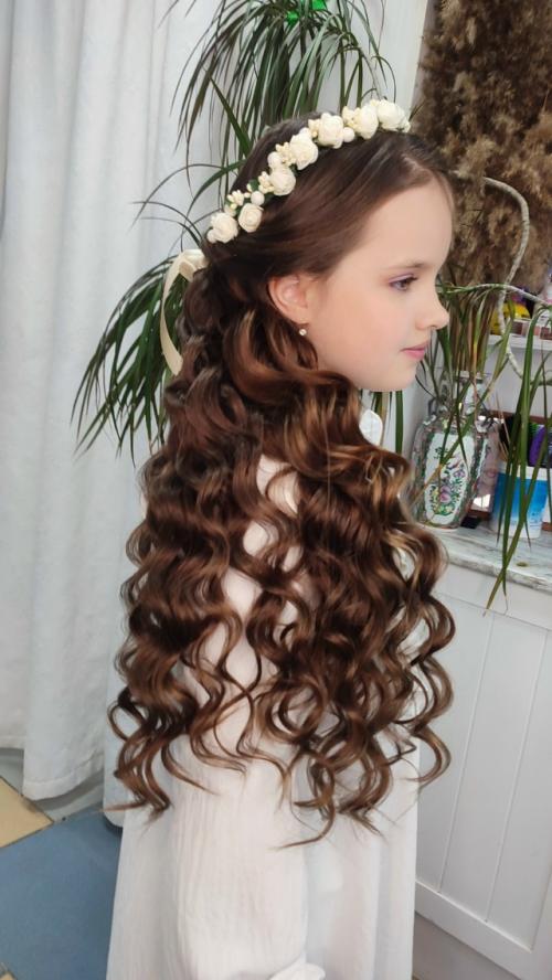 Мамочки если у ваших юных принцесс скоро состоится первый выпускной бал, то пора подумать не только о наряде но и о красивой причёске. 08