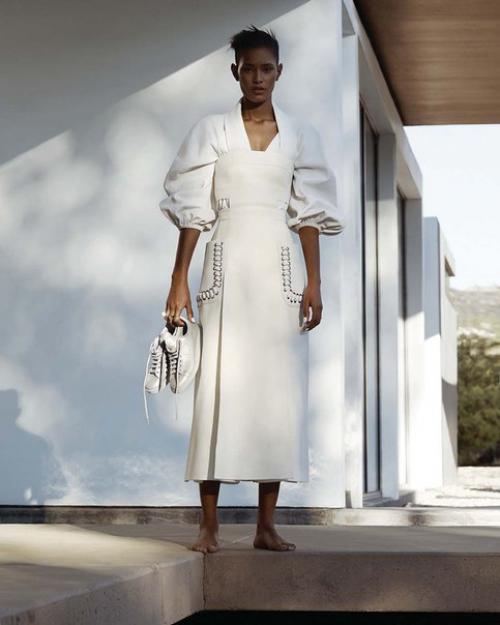 Pillow Talk: ясанни брито в фотосессии Азима хайдаряна для Elle US March 2016. 02