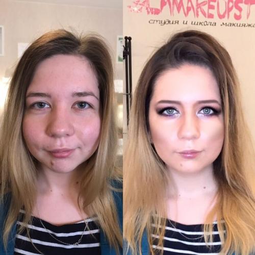 Милые девушки, ?  Я начинающий визажист и стилист по прическам. 07