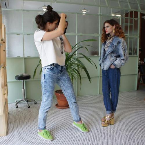Немного бэков. Снимали Lookbook винтажной одежды из Парижа. 03
