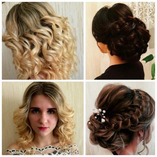 Девочки, до 27 апреля прически свадебные /вечерние - 700 р. 05