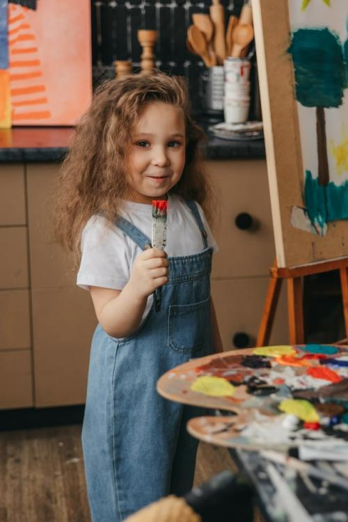 Съёмка юный художник. 03