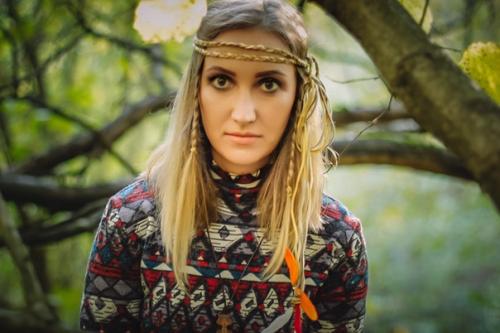 Совместная работа с фотографом, девушка сама себе придумала образ. 02