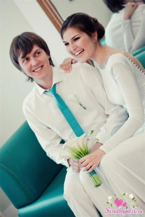 Бирюзовая свадьба: небесно - морское вдохновение. 01